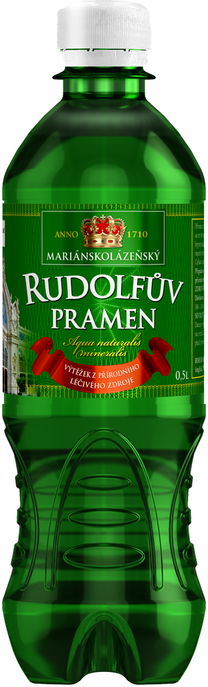 Rudolfův pramen 500 ml PET